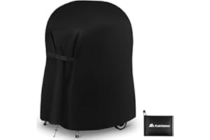 Flintronic Grillabdeckung, Grill Abdeckhaub Wetterfest, Oxford-Stoff Gasgrill Abdeckhaube, Wasserdicht Grill Haube, reißfest, UV, für Brinkmann, Weber, Char Broil (76 x 66 x 110cm)