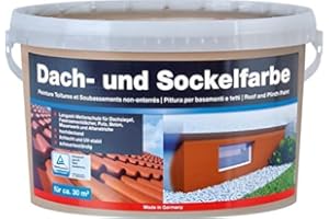 BAUFAN BAUCHEMIE LEIPZIG GMBH Baufan Dach- und Sockelfarbe 5 Liter Terra