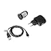 Produktbild P4A Micro USB Set 3teilig 2,1A für Bea-Fon C200, für alle Geräte mit Micro-USB Anschluss