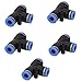 Produktbild LOVIVER Pneumatik Push In Fittings Für 6mm Tube T Verbindungsstecker Adapter