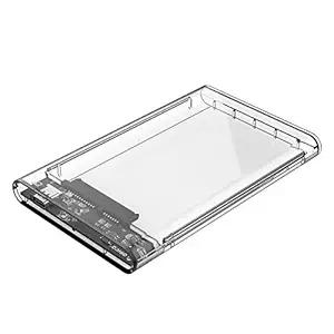 Orico 2.5Inch SATA Type-C Transparent Hard Drive Enclosure