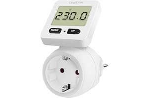 LogiLink EM0004 energikostnadsmätare, display 180° roterbar