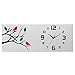 Produktbild MCC Mode Kreative Wanduhr Pastoral Stil Lotus Bäume Vögel Rechteck Silent-Uhren , c