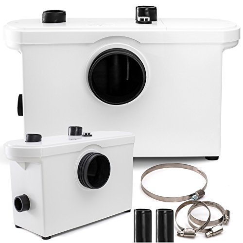 Preisvergleich Produktbild Kesser® Hebeanlage Kleinhebeanlage Fäkalienpumpe 600 Watt WC, Dusche, Waschbecken, Abwasser Haushaltspumpe Sanitär