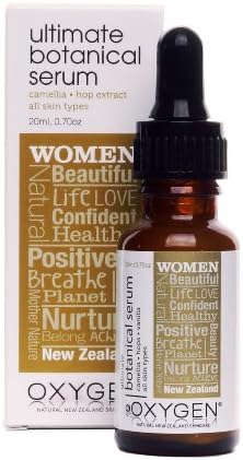 Oxygen Skincare Women's Organic Ultimate Botanical Serum for All Skin Types 10 ml