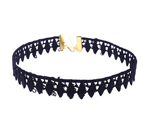Covermason 10 PCS Halskette Velvet Spitze Choker - 3
