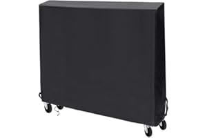 WHEATTHRIVE Heavy Duty Waterproof Cover for Table Tennis Tables, Ideal for Outdoor Use