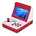 Produktbild 4.3 Zoll Videospiel,Nourich Retro Mini Spielekonsole Spiele Handheld Videokonsole Console Arcade 3000 Klassische Video Games Konsolen Game Player Videospielkonsole Geschenk Junge (Rot)