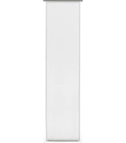 Gardinia Wandträger Für Flächenvorhang, Weiß – Mit Metallmontageplatte, Abstand 3–7 Cm, Für 3/5-läufige Schienen