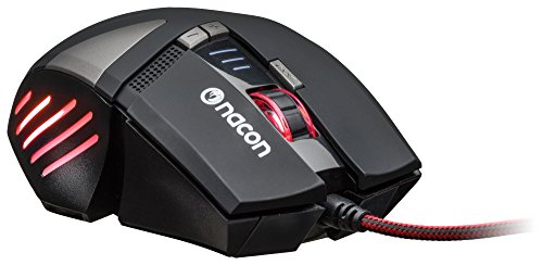 Nacon - Rat  n Gaming PCGM-300  8 Botones  250 A 2500 DPI  USB Plug  N  Play  1 8 Metros  PC 