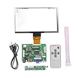 Hilitand 7' TFT Ecran LCD Moniteur Kit Module d'Affichage LCD Moniteur HDMI VGA 1024 * 600 Compatible Raspberry Pi 3/2