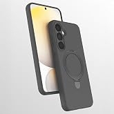 Coverzone Samsung Galaxy A17 ile uyumlu Kılıf Z-Samara Kapak Stand Olabilen Galaxy A17 kilif Titanyum