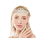 Produktbild Hete-supply Alles Gute zum Geburtstag 30. Kristall Tiara Krone, Tiara Geburtstag Krone Prinzessin Kronen Braut Tiara Kristall Strass Tiara Krone Dekor Stirnband mit Com