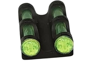 ARMERIAONLINE SINCE 1999 LPA TACCA MIRINO per Fucile da Caccia Fibra Ottica Rosso Verde Giallo