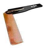 Mr Singhs Essential Beard Moustache Comb - Small Practical Instant Grooming - Pocket Sized - A Gentleman's Must