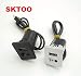 Produktbild IDEA High Interior Zubehör für Ford Focus MK2 USB/Aux Slot Interfaces Stecker + mit Interface Mini USB Adapter schwarz Zubehör (Farbe: Silber)