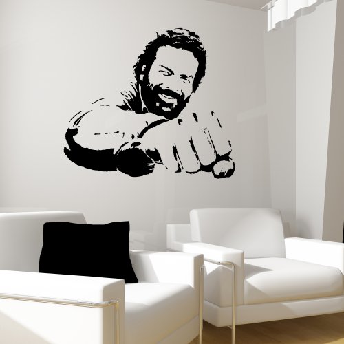 Preisvergleich Produktbild Wandtattoo Wandaufkleber Sticker "Bud Spencer" melone