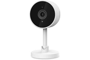 Woox Smart Camera 1080P Wifi IP Security Camera with Night Vision Motion Detection 2-Way Audio Speed Playback Home Security with Cloud Storage, Works with Alexa (White)