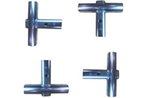 GLOBAL FURNISHING 4 x Sportspower Trampoline Spare Parts - T-Part frame with Leg Sockets 8FT,10FT,12FT