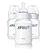 Philips AVENT SCF680/37 Classic Feeding Bottles (Newborn Flow - 125 ml - 3-Pack)