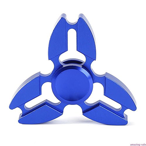 Blue Triangle Aluminum Gyro EDC Hand Spinner Desk Toy Fingertips Gyro Anti Stress Blue Triangle Aluminum Gyro EDC Hand Spinner Desk Toy Fingertips Gyro Anti Stress