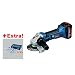 Produktbild Bosch Akku-Winkelschleifer 0615990J7L"GEDORE"GWS 18-125 V-LI 2x5,0Ah L-Boxx 1 W, 18 V