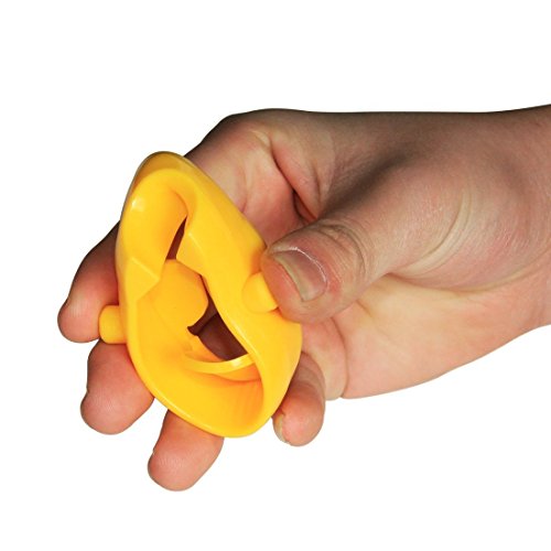 Wasserhahnverlängerung Extender für Kinder Hand waschen Badezimmer (3 Fraben & 5 Cartoon Tier) (Gelb Ente, 2 Stck) - 3