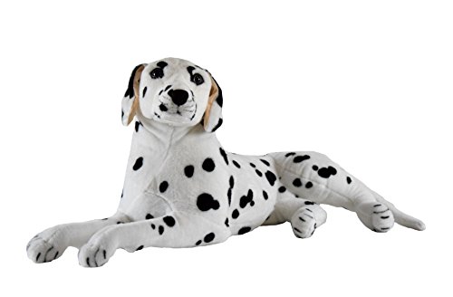 Preisvergleich Produktbild PTS Plüschtier Hund Dalmatiner liegend 83 cm