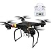 Produktbild GW180 RC Quadrocpter Drohne mit 4K WiFi HD Kamera Fernbedienung Hubschrauber Kinderspielzeug,Black,720p
