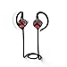 Produktbild Bluetooth 4.1 In-Ear Kopfhörer, elecfan Wireless Bluetooth 4.1 Headset Ear Hook Design HD Stereo Sport Kopfhörer Wireless Kabellose Freisprechen Headphones Sport Sweatproof Earphones Earbuds With Mic für iPhone 7 7 plus 6 6S SE Samsung Galaxy S8 S7 Edge S6 (Rot)