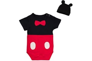 Lito Angels Deguisement Mouse Body Costume avec Chapeau Oreilles de Souris pour Bebe Garcon Taille 3-18 mois