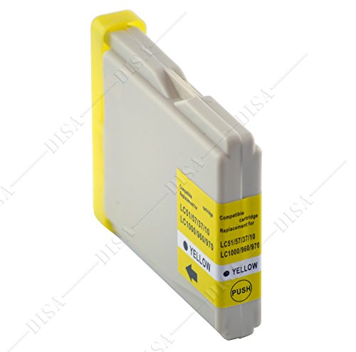 10 x Tintenpatronen kompatibel zu LC 970/LC1000 Brother DCP Serie DCP-130C / DCP-135C / DCP-150C - 5