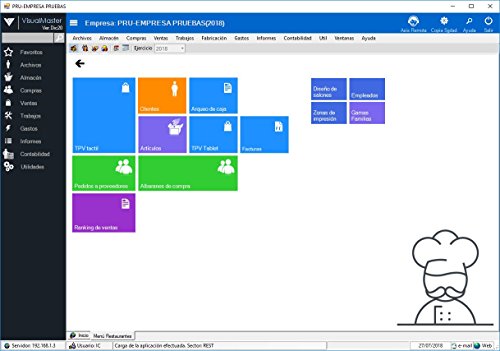 Software de Gesti  n TPV VisualMaster Hosteler  a Licencia Profesional Perpetua
