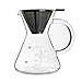 Produktbild Cathy02Marshall Kaffeebereiter Pour Over Kaffees Dripper Filterkaffeemaschine Drip Kaffee Pitcher Kaffeekanne Dauerfilter Aus Edelstahl