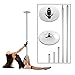 Produktbild Auralum Einstellbar Dance pole 22.35m-27.45m Tanzstange Poledance Stange für zu Hause Gewicht:120KG Chrom-silber