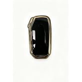 AutoHan Keys Kia Stonic, Ceed, Sportage Akıllı Anahtar Koruma Kılıfı, Siyah-Altın, Nano Kaplama, 2018-2022 Model Ara&ccedil;lar i&ccedil;in