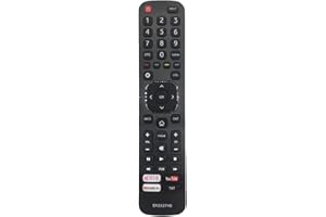 LFYSJTX Reemplazo Mando hisense Smart TV EN2X27HS para Mando hisense HE32M2161HWTS HE40M2161FWTS HE40K3300UWTS HE43K300UWTS0100 HE43K300UWTS0001 H65N5300 H65M7000 H75M7900