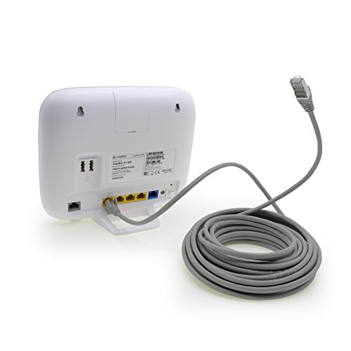 1aTTack CAT5 FTP Foliengeschirmt Netzwerkkabel mit 2x RJ45 Stecker Set (5 Stück) 10m grau - 7