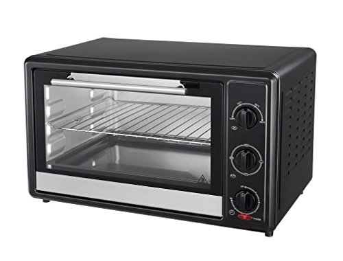 Backofen 28 Liter mit Drehspieß inkl.Backblech, Drehspieß, Grillrost