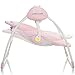 Baby Bouncer DREAMDAY (automatic 230V) with 8 melodies and 5 swing speeds (PINK)