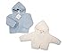 Pinkbluewhite Baby Boy Knitted Pram Coat (Newborn, Blue)