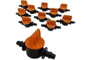 Grow Insane 10 x 4mm Barbed - In-line Valve