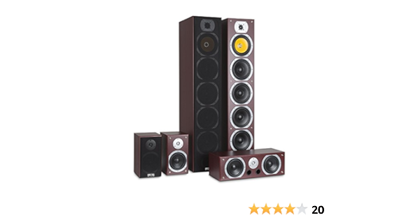 auna surround speaker box set