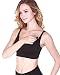 iLoveSIA Womens Maternity Nursing Bra 2Pack Beige+Black XL Fit 36CD 38BC 40AB