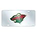 NHL Minnesota Wild Inlaid License Plate, 6" x 12"/Small, Black RS.2574.00