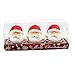 Produktbild Skyvivi 3 Stück Weihnachtskerzen Lichter, Weihnachtsbaum/Weihnachtsmann/Schneemann Kerzen Geschenkset für Weihnachtsdekoration, 3