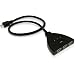 Produktbild igadgitz 3 Port HDMI Automatische Switch Verteiler Umschaltung 1080p Full HD 3D Gold (3x Eingang 1x Out) mit 0.5m HDMI Kabel