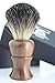Haryali London BRAND NEW - 100% PURE BADGER HAIR SHAVING BRUSH - Rose Wood Wooden Brush