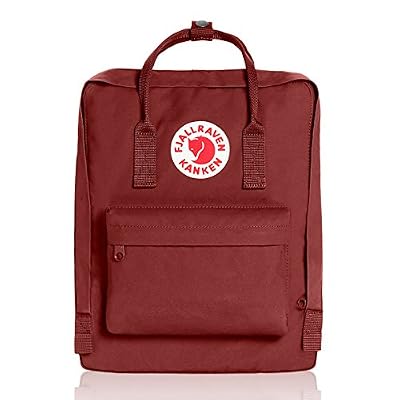 Fjällräven - F23510 - Kånken - Sac à dos - Mixte Enfant - Rouge (Ox Red) - Taille Unique (38 x 27 x 13, 16 L)