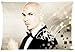 Produktbild Cartrol Cotton & Polyester Custom Pillowcase- Cuban American recording artist Pitbull (rapper) Zippered Pillow case Covers Standard Size 16x24 (Two Sides)